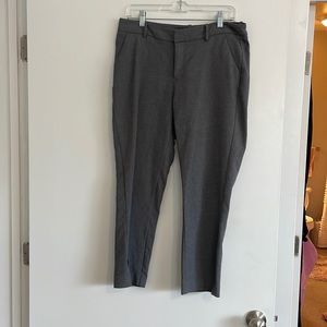 Grey tapered work pants - size 8